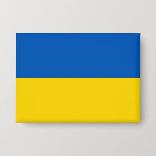 Ukrainian flag. Support Ukraine. Button (Vorderseite)
