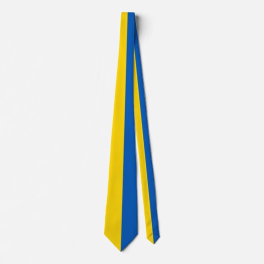Ukrainian flag. Support Ukraine. Krawatte (Vorderseite)
