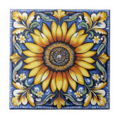 Ukrainian folk art pattern fliese (Vorderseite)
