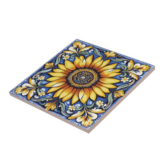 Ukrainian folk art pattern fliese (Seite)