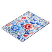 Ukrainian folk art pattern notizblock (Linke Seite)