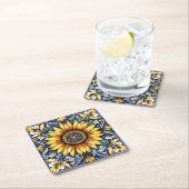 Ukrainian folk art pattern. rechteckiger pappuntersetzer (Vor Ort)