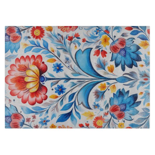 Ukrainian folk art. schneidebrett (Vorderseite)