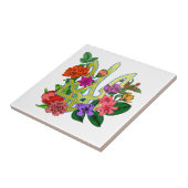 Ukrainian heraldry trident tryzub blooming flowers fliese (Seite)