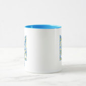 Ukrainian national emblem trident tryzub ethnical tasse (Zentrum)