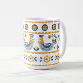 Ukrainian ornament kaffeetasse (VorderseiteRechts)
