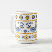 Ukrainian ornament kaffeetasse (Vorderseite Links)