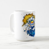 Ukrainian Spider Web - Made for Peace Design Kaffeetasse (Vorderseite Links)