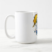 Ukrainian Spider Web - Made for Peace Design Kaffeetasse (Links)