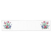 Ukrainian traditional vushuvanka folk art pattern. kurzer tischläufer (Horizontal)