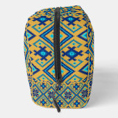 Ukrainian traditional vushuvanka folk art pattern waschbeutel (Rechts)