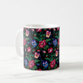 Ukrainian vushuvanka folk art. Mug Kaffeetasse (Vorderseite Links)