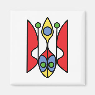 Ukrainianisches Symbol Ukraine-Shirt Ukrainisches Magnet