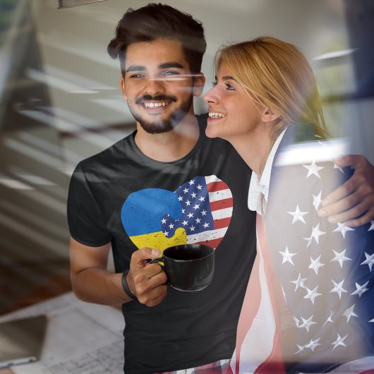 Ukrainisch-Amerikaner T-Shirt