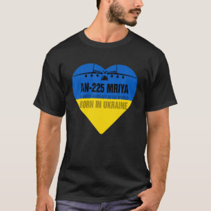 Ukrainisch an-225 Mriya, und Vintage Patriotik Ukr T-Shirt