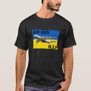 Ukrainisch an-225 Mriya, und Vintage Patriotik Ukr T-Shirt