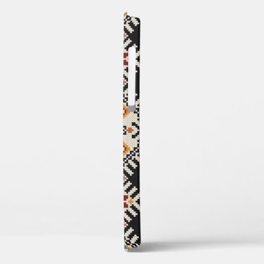 Ukrainisch Cross-Stitch: Ethnisch handgefertigte M Case-Mate iPhone Hülle (Rückseite / Links)