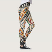 Ukrainisch Cross-Stitch: Ethnisch handgefertigte M Leggings (Rechts)