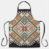 Ukrainisch Cross-Stitch: Ethnisch handgefertigte M Schürze (Vorderseite)