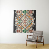 Ukrainisch Cross-Stitch: Ethnisch handgefertigte M Wandteppich (Beispiel (Horizontal))