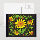 ukrainisch gezeichnet Karte (Vorne/Hinten)