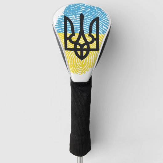 Ukrainisch Golf Headcover (Vorderseite)