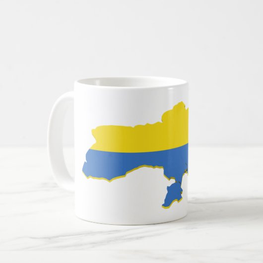 ukrainisch kaffeetasse (Vorderseite Links)