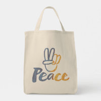 Ukrainisch - PEACE Symbol V-Zeichen Ukraine Anti-K