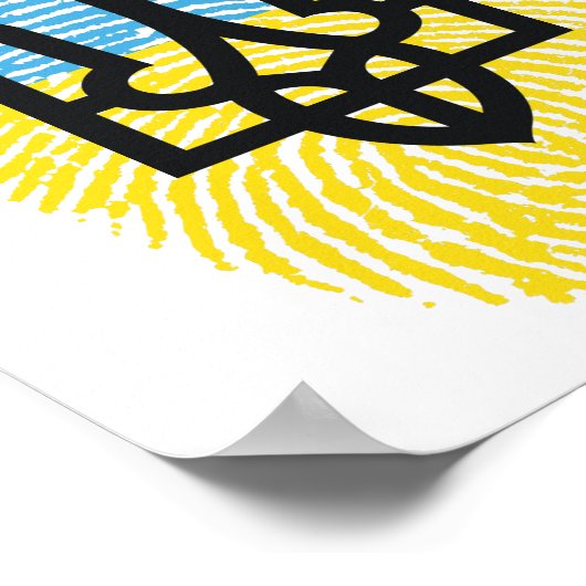 Ukrainisch Poster (Ecke)