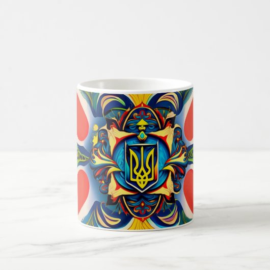 Ukrainisch Samchykivka Art Ornament - Tasse (Mittel)