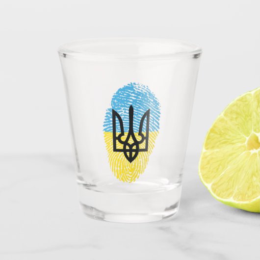 Ukrainisch Schnapsglas (Vorderseite)