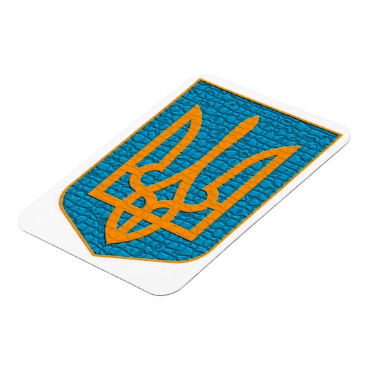 Ukrainisch Tryzub Magnet (Linke Seite)