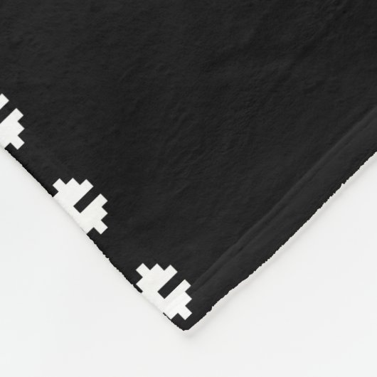 Ukrainisch Vyshyvanka: Fusion aus ethnischen Ornam Fleecedecke (Ecke)