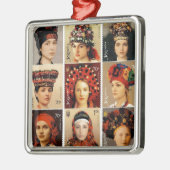 Ukrainische Adressen Ornament Aus Metall (Links)