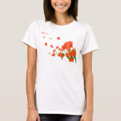 Ukrainische Blumen. Trägershirt T-Shirt (Vorderseite)