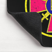 UKRAINISCHE BODENKRÄFTE EMBLEM UKRAINE ARMY ARMEY MOUSEPAD (Ecke)