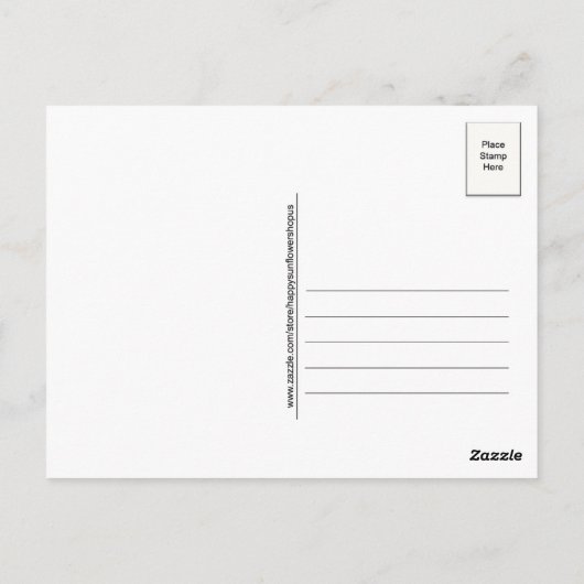 Ukrainische Borscht Postcard Postkarte (Rückseite)