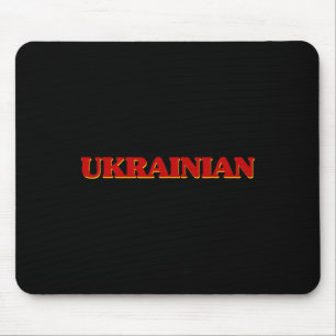 Ukrainische DNA-Wurzeln Ästhetik Nationalität Stol Mousepad