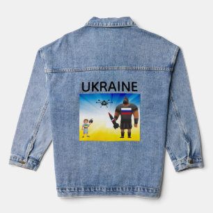 Ukrainische Drohnen-Dominanz  Jeansjacke