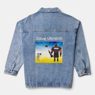 Ukrainische Drohnen-Dominanz  Jeansjacke