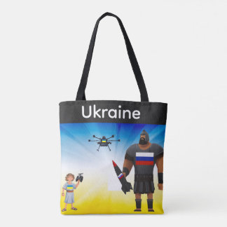 Ukrainische Drohnen-Dominanz Tasche
