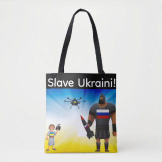 Ukrainische Drohnen-Dominanz Tasche