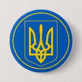 ukrainische Emblem-Taste Button (Vorderseite)
