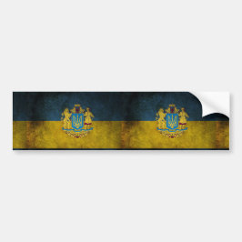 Ukrainische Flag Autoaufkleber