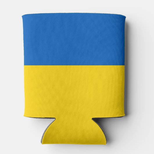 Ukrainische Flag Dosenkühler (Rückseite)