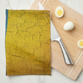 Ukrainische Flag Geschirrtuch (Viertel Falte)