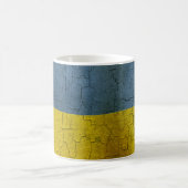 Ukrainische Flag Kaffeetasse (Mittel)