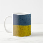 Ukrainische Flag Kaffeetasse (Links)
