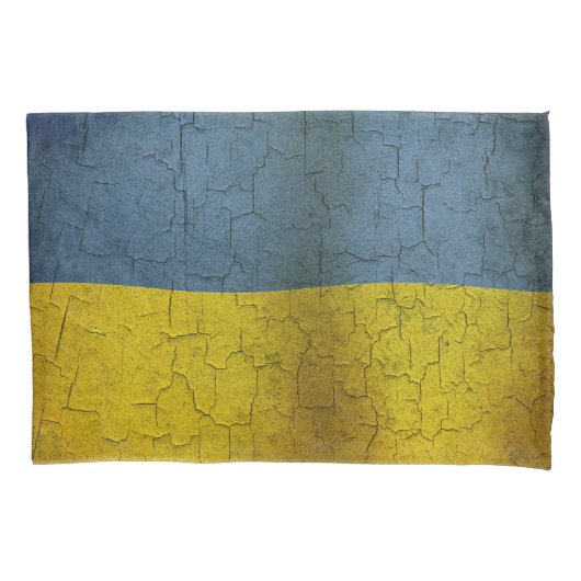 Ukrainische Flag Kissenbezug (Vorderseite)