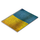 Ukrainische Flag Notizblock (Linke Seite)